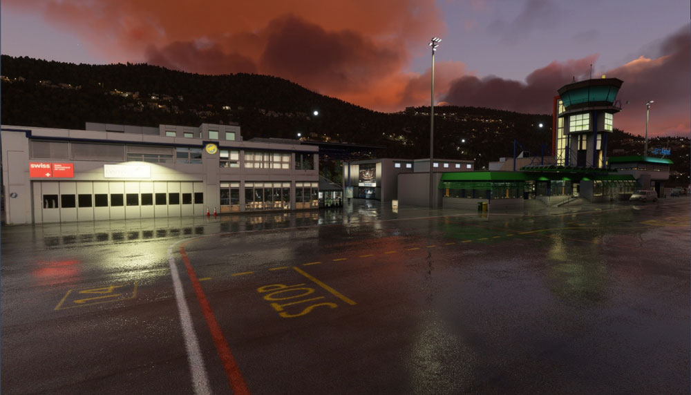 FlyLogic - Airport Lugano MSFS